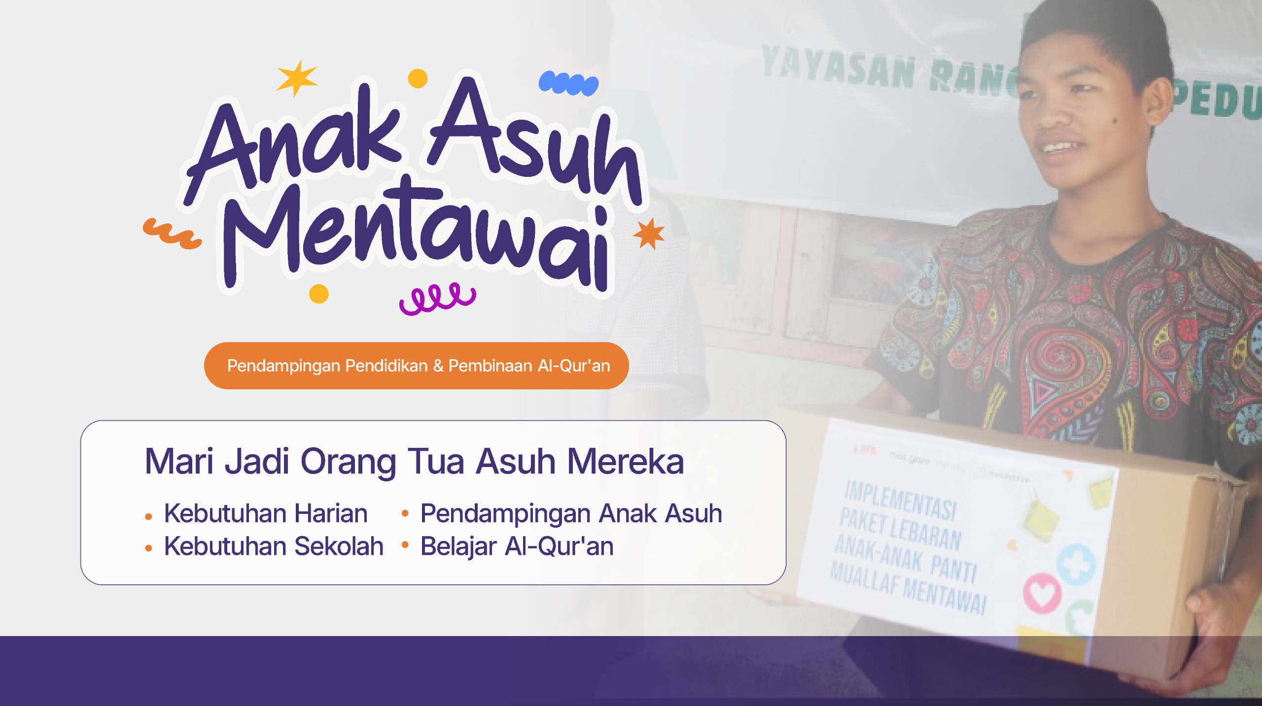 Jadi Orang Tua Asuh Anak Muallaf Mentawai